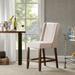 Madison Park Victor Cream Wing Counter Stool