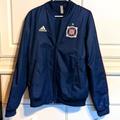 Adidas Jackets & Coats | Adidas Chicago Fire Athletic Jacket | Color: Blue/Red | Size: S