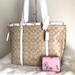 Coach Bags | Coach Bag And Wallet | Color: Cream/Pink | Size: Os