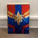 Disney Office | Captain Marvel Sequin Journal, Nwt! | Color: Blue/Red | Size: Os
