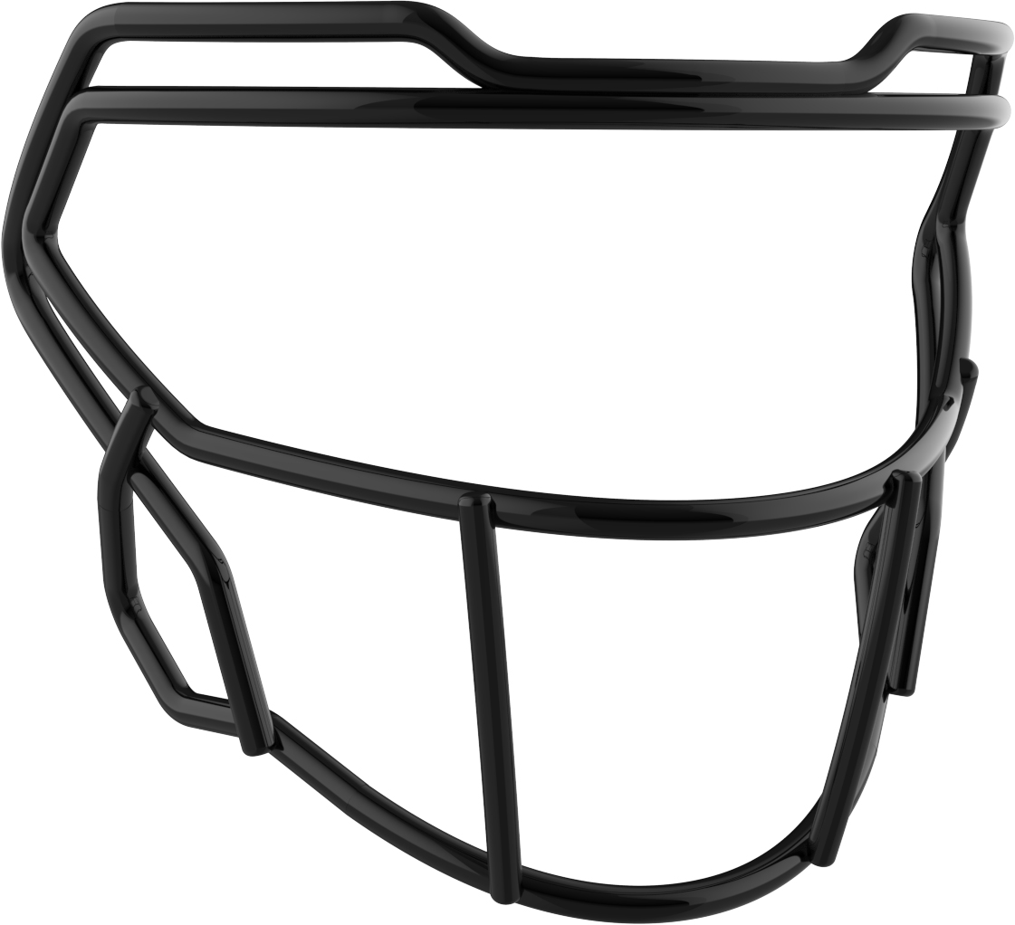 VICIS SO212 Carbon Steel Football Facemask Black