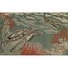 "Liora Manne Riviera Seaturtles Indoor/Outdoor Rug Ocean 6'6""x9'3"" - Trans Ocean RVI69763404"