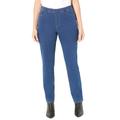 Plus Size Women's The Knit Jean by Catherines in Comfort Wash (Size 1X)