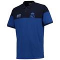 Real Madrid Poloshirt mit Einsätzen – Blau – Herren