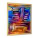 East Urban Home Color Fusion V - Painting on Canvas Metal in Blue/Yellow | 32 H x 16 W x 1 D in | Wayfair DB04E1583DAC4C70BE99A4EE234F285C