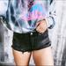 Urban Outfitters Shorts | Bdg Urban Outfitters Distressed Black Jean Shorts | Color: Black/Gray | Size: 8