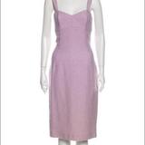 Michael Kors Dresses | Michael Kors Purple Virgin Wool Midi Dress Nwt | Color: Purple | Size: 8