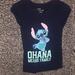 Disney Tops | Blue Stitch Disney Shirt | Color: Blue | Size: Xs