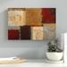 Andover Mills™ Seasons Go Round II - Wrapped Canvas Graphic Art Canvas in Brown/Orange/Red | 8 H x 13 W in | Wayfair