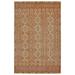 White 24 x 0.13 in Area Rug - Kaleen Relic Rectangle Oriental Hand Knotted Wool Area Rug in Orange Wool | 24 W x 0.13 D in | Wayfair RLC04-89-23