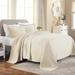 George Oliver Declin 100% Cotton All Season Basket Weave Bedspread/Coverlet Set Cotton Sateen in White | Twin Bedspread + 1 Standard Sham | Wayfair