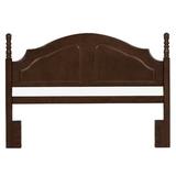 Lark Manor™ Anthuan Panel Headboard Wood in Brown/Red | 43 H x 61 W x 2.25 D in | Wayfair DBHC3158 26237549