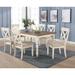 Ophelia & Co. Cierra Dining Set Wood in White | Wayfair BE167D775FA64843B05EA731912E7D13