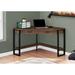 Huggard Computer Desk Home Office Corner Storage Drawers 42"L Work Laptop Metal in Gray/Black Laurel Foundry Modern Farmhouse® | Wayfair