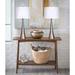 Wade Logan® Calesha 29.5" Standard Table Lamp Set Linen/Metal in White/Yellow/Brown | 29.5 H x 14 W x 14 D in | Wayfair
