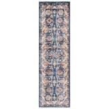 Blue/White 27 x 0.31 in Area Rug - Loon Peak® Isanotski 653 Area Rug in Royal/Ivory, Polypropylene | 27 W x 0.31 D in | Wayfair