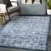 Blue/Navy 79 x 0.36 in Area Rug - DeSoto Power Loom Navy/Denim Rug Polypropylene Laurel Foundry Modern Farmhouse® | 79 W x 0.36 D in | Wayfair