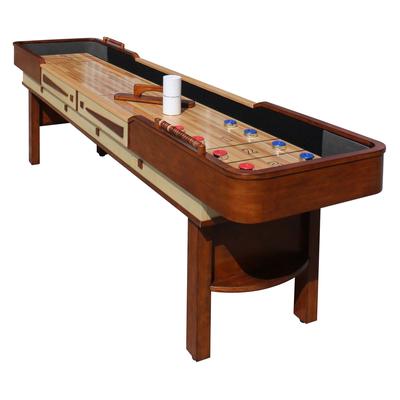 Hathaway Merlot 12-ft Shuffleboard Table - Walnut Finish