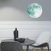 Walplus Wall Sticker Art Glow In Dark Moon 12 inches Diameter