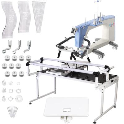 Grace Q'Nique 19 Midarm Quilting Machine with Hoop Frame Pro with Bonuspack