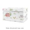 Farm Animals Collection Boy or Girl Kids Fabric Toy Bin Storage - Watercolor Farmhouse Horse Cow Sheep Pig
