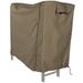 Sunnydaze Heavy Duty Firewood Log Rack Cover - Waterproof - Choose Options - KHAKI