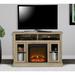 Darby Home Co Tucci TV Stand for TVs up to 50" w/ Electric Fireplace Included Wood in Brown | 31.77 H in | Wayfair BB83DA5B9B7149CBA76C56F42C04CF67