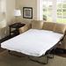 The Twillery Co.® Pinehur Ultra-Soft Microfiber Waterproof Sofa Bed Mattress Pad Polyester | 72 H x 54 W in | Wayfair