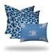DOMINIC Collection Indoor/Outdoor Lumbar Pillow Set, Sewn Closed - 20 x 20