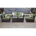 kathy ireland River Brook 5 Piece Outdoor Wicker Patio Furniture Set 05d