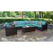 Kathy Ireland River Brook 8 Piece Outdoor Wicker Patio Furniture Set