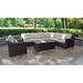 Kathy Ireland River Brook 8 Piece Outdoor Wicker Patio Furniture Set