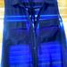 Victoria's Secret Dresses | Clearance Sale Silk Shirt Maxi Dress With Belt | Color: Blue | Size: Xl