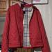 Burberry Jackets & Coats | Burberry Jacket | Color: Cream/Red | Size: M