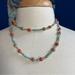 Anthropologie Jewelry | Hp 8/18 Boho Beaded Layering Necklace | Color: Black/Orange/Red | Size: Os