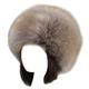 vannawong Women Faux Fur Hat Cossack Fluffy Ear Muffs Russian Bucket Pillbox Headwear Headbands Winter Cozy Headwrap Silver Brown