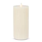 MDR Trading Inc. Vanilla Honey Scented Flameless Candle Plastic/Paraffin in White | 8.75 H x 5 W x 5 D in | Wayfair AB-24-L-3553