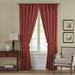 Alcott Hill® Mahoe Solid Blackout Rod Pocket Single Curtain Panel Polyester in Red | 84 H in | Wayfair ATGD1799 38275470