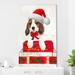 The Holiday Aisle® Christmas Books (Vertical) By Jodi - Graphic Art in Red/White | 48 H x 28 W x 1.5 D in | Wayfair