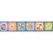 Zoomie Kids Doss Flowers Bee Ladybug Butterfly Frame Wall Border Plastic in Pink/Blue | 5 H x 180 W x 0.01 D in | Wayfair ZMIE7186 45301319