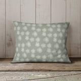Dakota Fields Gussie Outdoor Rectangular Pillow Cover & Insert Eco-Fill/Polyester in Green | 12 H x 16 W x 4 D in | Wayfair