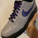 Nike Shoes | Air Force 1 Low ‘Wolf Grey Court Purple’ | Color: Gray/Purple | Size: 7