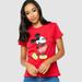 Disney Tops | Disney Mickey Mouse Tee Unisex | Color: Red | Size: S