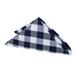 Buffalo Check Dinner Table Napkins Set of Four by Achim Home Décor in Navy