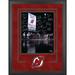 New Jersey Devils Deluxe Framed Autographed 16" x 20" 2000 Stanley Cup Champions Banner Raising Photograph with 20 Signatures