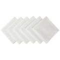 Charlton Home® Gustavson Variegated 20" Napkin Polyester in White | 20 W in | Wayfair ECDF8B71FBA24544A360428FB2C7998E