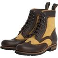 Rokker Frisco Brogue Brown Limited Bottes de moto, brun, taille 45