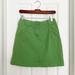 J. Crew Skirts | J. Crew Green Chino Skirt | Color: Green | Size: 0