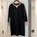 J. Crew Dresses | Euc J. Crew Black/Pink Sporty Dress, Sz 4 | Color: Black/Pink | Size: 4