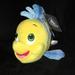 Disney Toys | Disney Parks 9” Flounder Nwt | Color: Yellow | Size: 9”